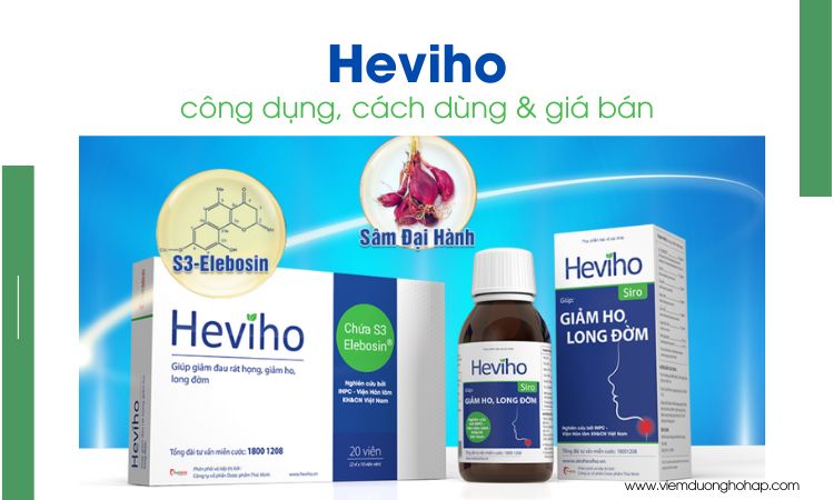 Heviho: Công dụng, cách dùng và giá bán